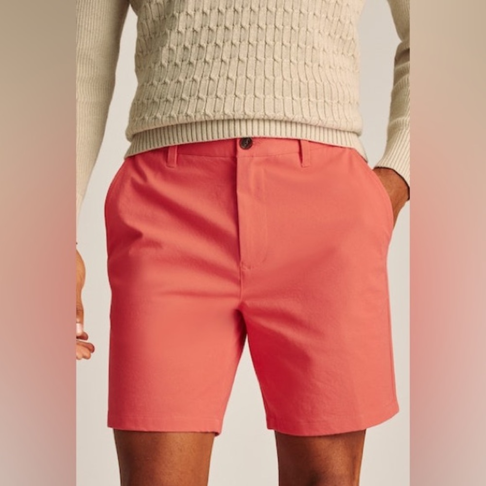 Bonobos Men’s Chino Pink Shorts, 7” inseam & 36” waist. Lightly used.